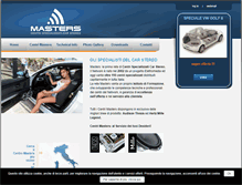 Tablet Screenshot of centrimasters.it
